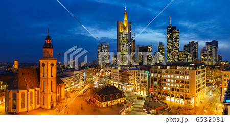 Frankfurt at night Frankfurt at night 6532081