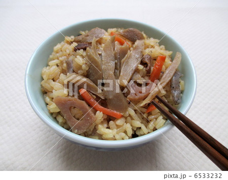 ごぼうの炊き込みごはん 6533232