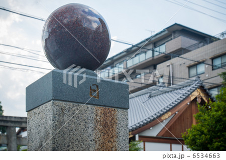 晴明神社 日月柱 晴明神社 日月柱 6534663