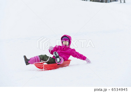 そり遊び そり遊び 6534945