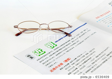 近眼の治療、眼鏡 6536409