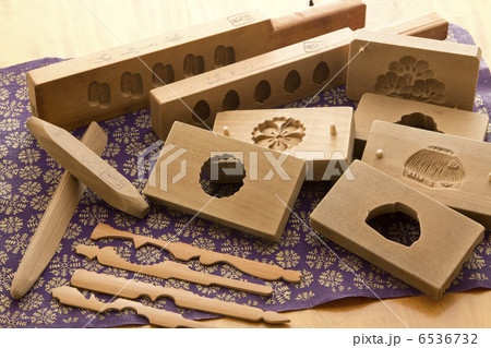 和菓子の木型 和菓子の木型 6536732