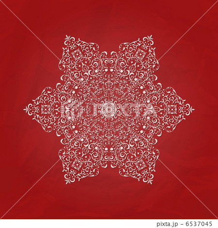 Vector Lacy Napkin on Crumpled Paper Vector Lacy Napkin on Crumpled Paper 6537045
