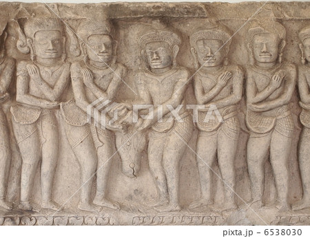 アシュヴァメーダの儀式を描いたまぐさ石 タイ・ピマーイ遺跡出土 アシュヴァメーダの儀式を描いたまぐさ石 タイ・ピマーイ遺跡出土 6538030