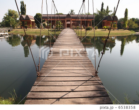 タイ ピマーイ サインガム公園 吊り橋 タイ ピマーイ サインガム公園 吊り橋 6538358