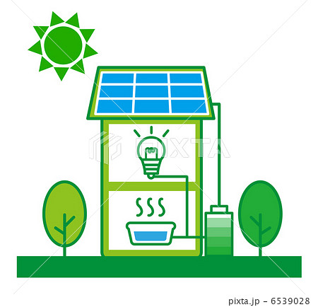 太陽光発電の住宅 太陽光発電の住宅 6539028