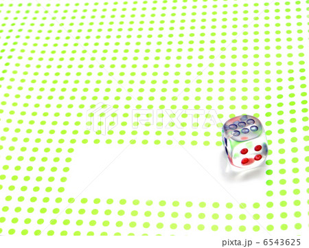 emtpy space for write with dice on green background emtpy space for write with dice on green background 6543625