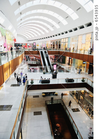 Interior of a shopping mall Interior of a shopping mall 6543935