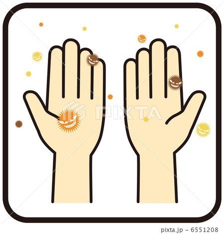 手のひら(黴菌）A-1 6551208