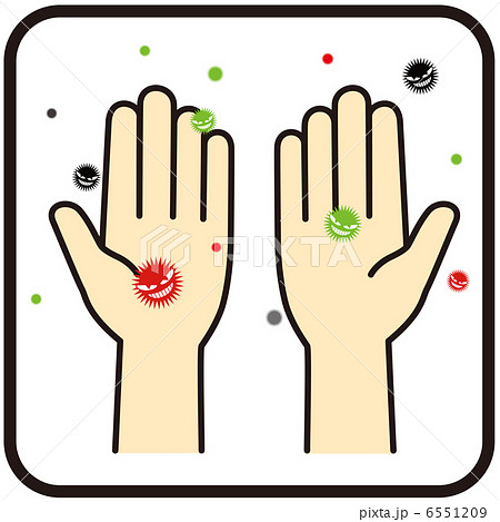 手のひら(黴菌）A-2 6551209