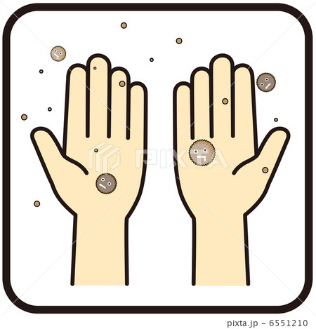 手のひら(黴菌）A-3 6551210