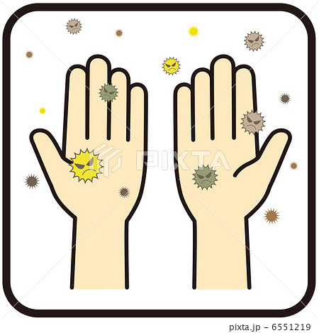 手のひら(黴菌）A-12 6551219