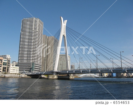 隅田川の中央大橋 隅田川の中央大橋 6554653