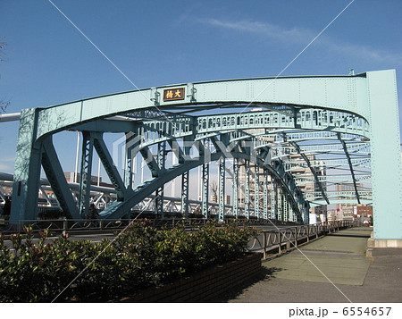 日光街道　千住大橋 6554657