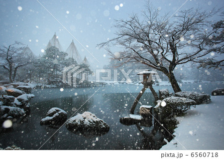 雪降る兼六園 雪降る兼六園 6560718