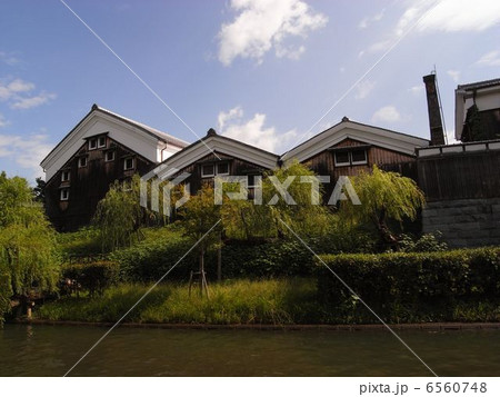 月桂冠大倉記念館と濠川 6560748