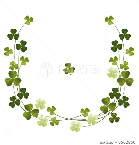 four leaf clover border