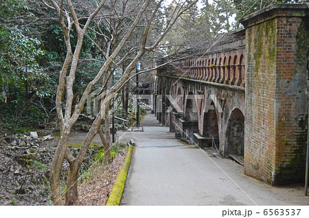 琵琶湖疏水の「水路閣」（南禅寺境内／京都市左京区南禅寺福地町） 6563537