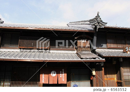 うだつと屋根神様　岐阜県美濃市 6563552