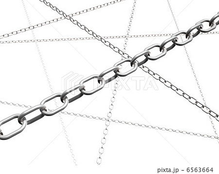 鎖のイラスト素材 6563664 Pixta