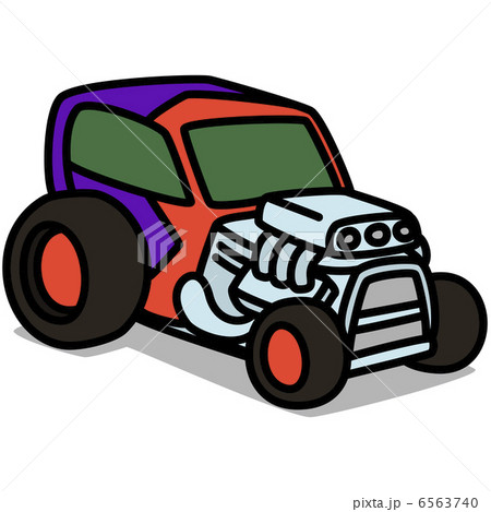 シンプルイラスト「車37 ホットロッド」 6563740