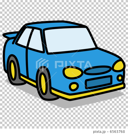 Simple illustration "Car 45 Sports Compact" 6563768