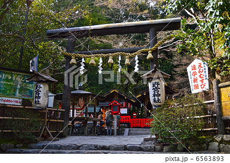 野宮神社の「黒木鳥居」（京都市右京区嵯峨野々宮町） 6563893