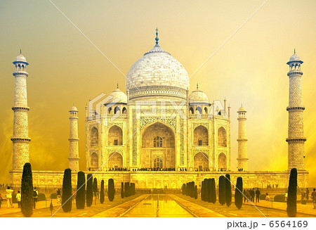 Taj Mahal Sunset, India 6564169