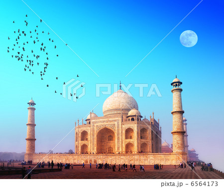 Taj Mahal Palace in India. Indian Temple Tajmahal 6564173