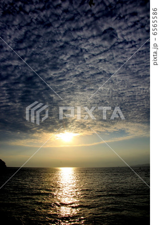 江の島の夕陽 6565586