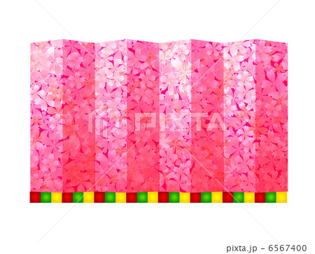 屏風 さくら 正月 雛 屏風 さくら 正月 雛 6567400