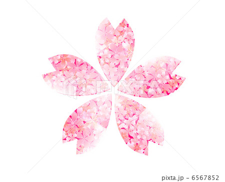 さくら 桜 花びら ピンクのイラスト素材