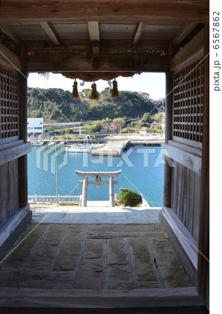 楼門から望む入江 6567862