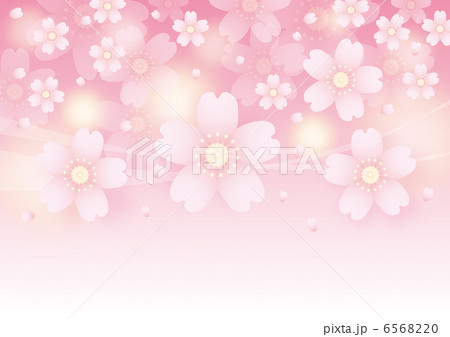 桜パターンのイラスト素材 656