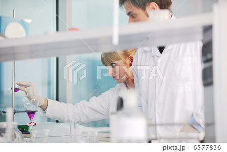 science people in bright lab science people in bright lab 6577836