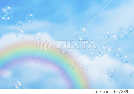 虹とシャボン玉 6578895