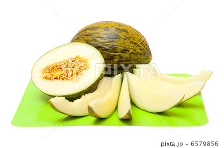 Green Melon with Slices 6579856