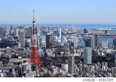 東京タワーのある風景 東京タワーのある風景 6581589