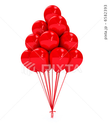 Bright ballons over white 6582393