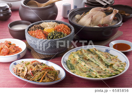 韓国料理と食材 6585856