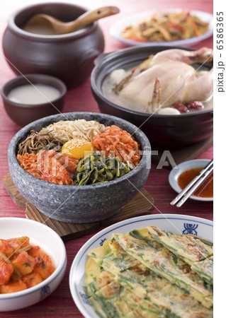 韓国料理と食材 6586365