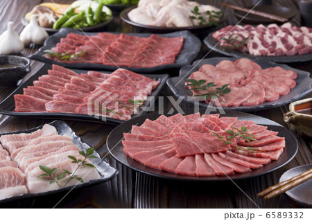 肉　食材と料理 6589332
