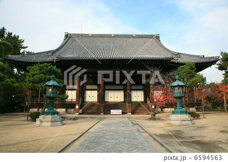 百萬遍知恩寺の本堂 百萬遍知恩寺の本堂 6594563