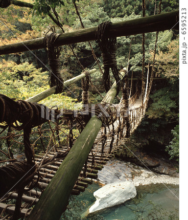 祖谷のかずら橋 祖谷のかずら橋 6595213