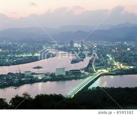 高知市街 夕景 高知市街 夕景 6595382
