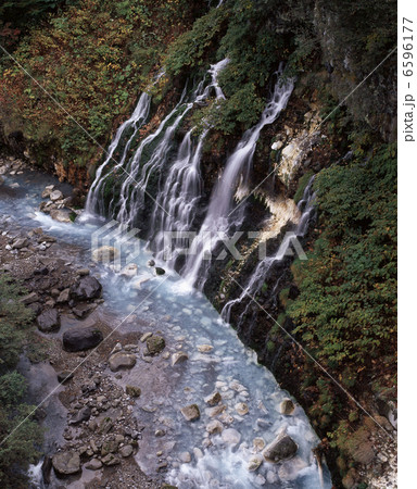 白金温泉・白髭の滝(美瑛川) 白金温泉・白髭の滝(美瑛川) 6596177