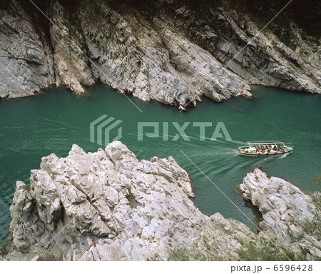 大歩危の遊覧船 6596428