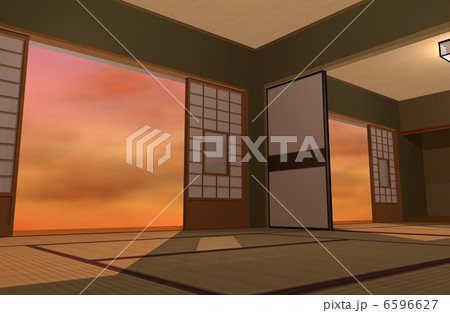 和室のイラスト素材