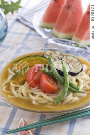 冷しカレーうどん 冷しカレーうどん 6598321