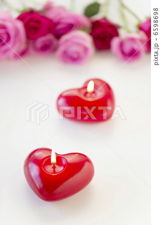 バラとキャンドル 6598698